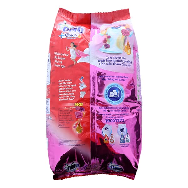 OMO Plus Comfort Magic Attar Powder Laundry Detergent 360G | Export Horeco