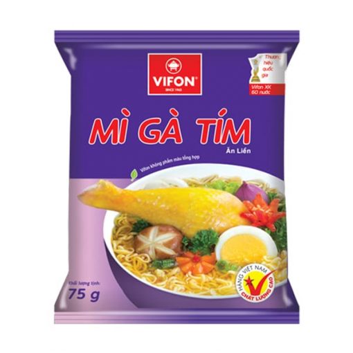 Vifon Pho Chicken Flavour Instant Rice Noodles 65g Export Horeco